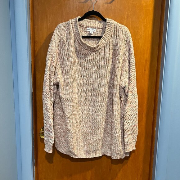 Ava & Viv Marled Knit Cozy Sweater – Size 2X - Picture 1 of 4
